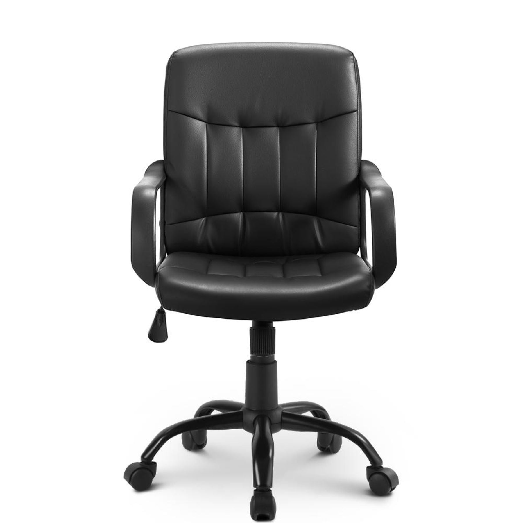 Ergonomic 360° Swivel High Back Mesh Desk Chair with Tilt, Lock Function, Adjustable Height Executive Office Chair, 53L x 53W x 106H cm, Black