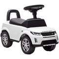 Land Rover Licensed Toddler Ride on Car with Horn, Engine Sounds, Under-Seat Storage, for 18-36 Months, White