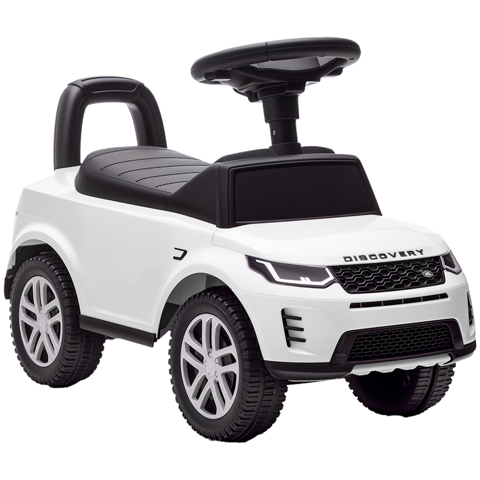 Land Rover Licensed Toddler Ride on Car with Horn, Engine Sounds, Under-Seat Storage, for 18-36 Months, White