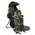 Ergonomic Baby Hiking Backpack Carrier with Rain Cover - Black