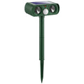 Ultrasonic Cat Repellent, PIR Motion Sensor 110°, LED Flash, Solar Cat Deterrents for Gardens UK