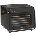 Six-Tray Food Dehydrator 35-70°C with Timer Control - Black