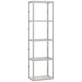 Four-Shelf Floor Lamp - Grey