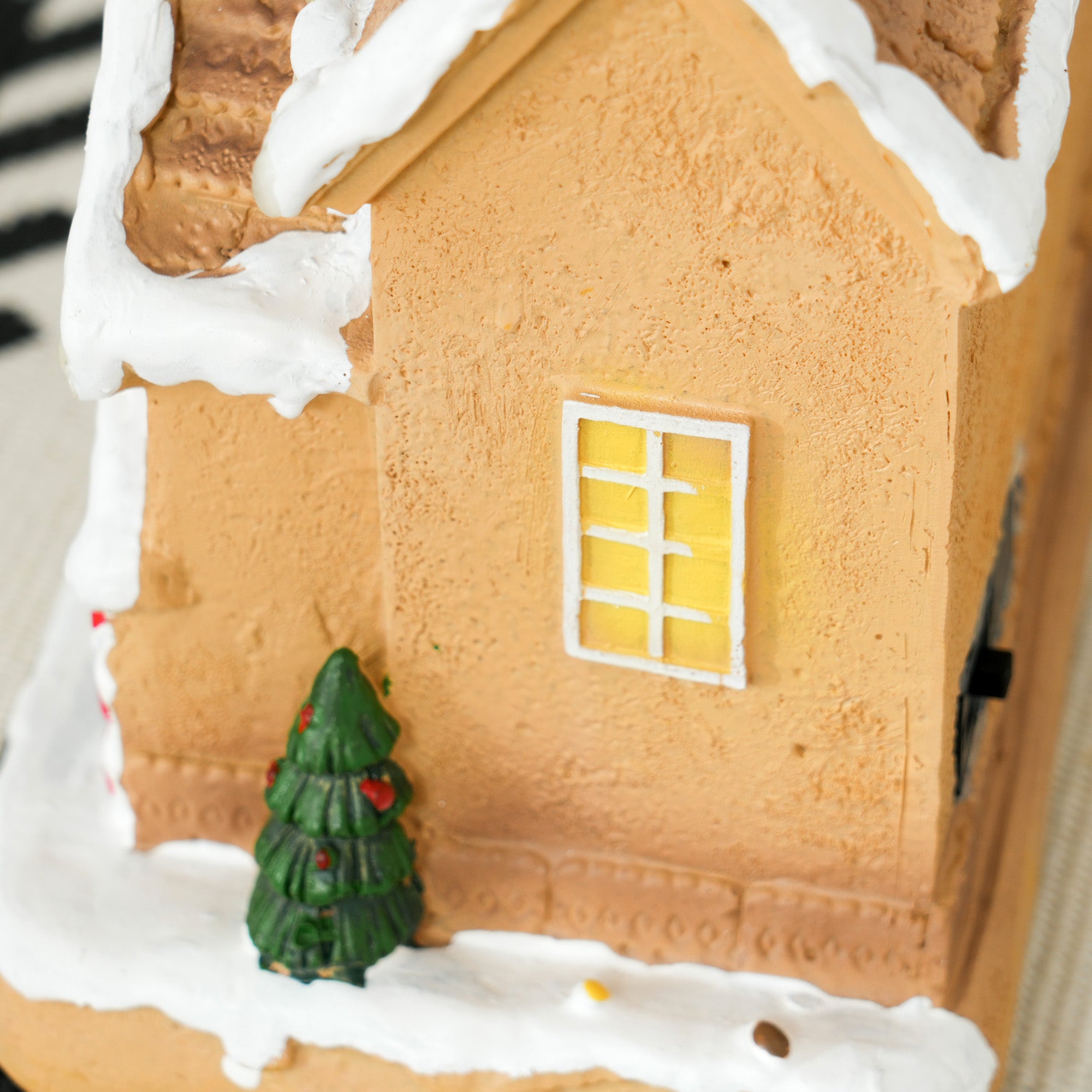 Gingerbread House Light & Music Christmas Decoration