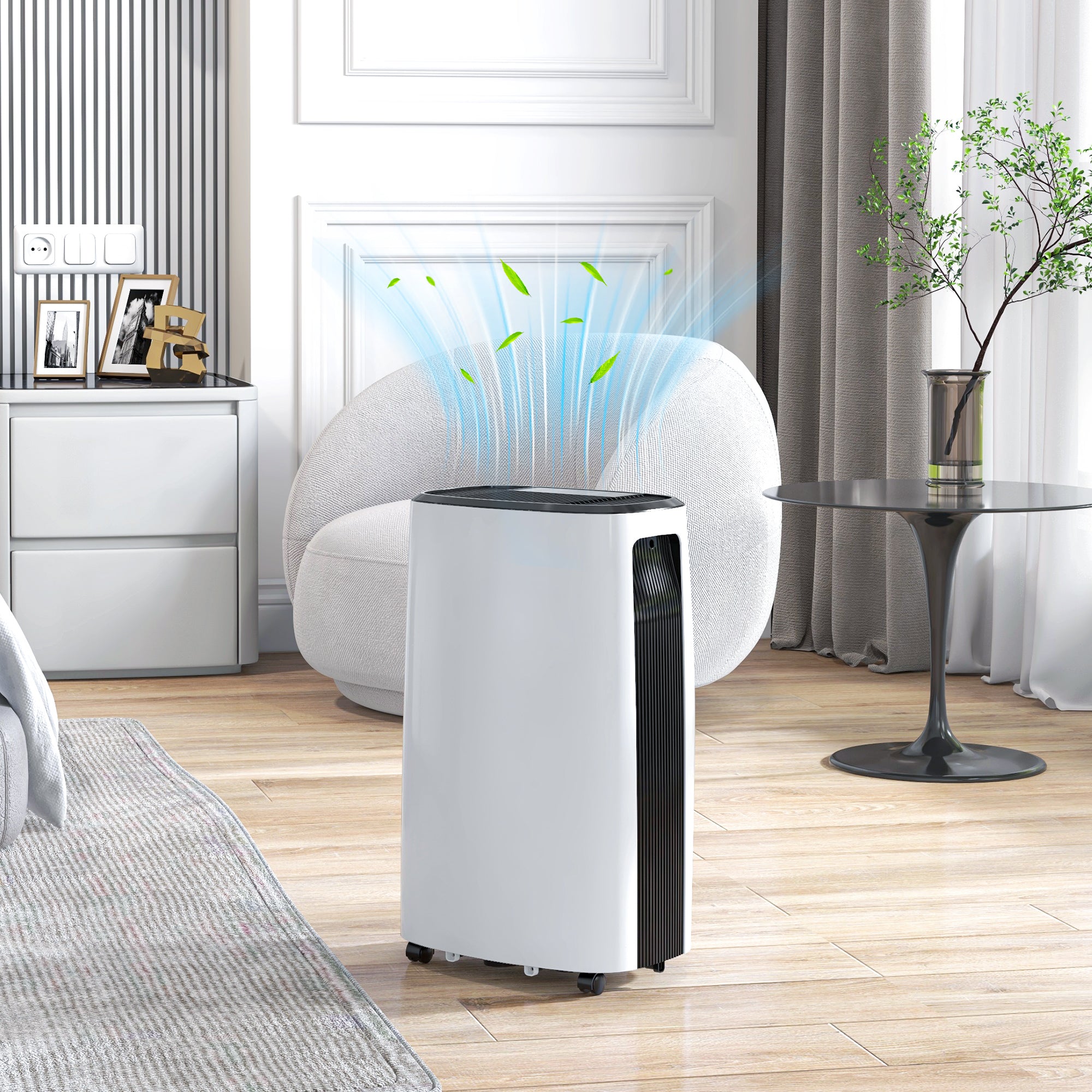 16l/Day Dehumidifier, with Washable Filter and Timer - White