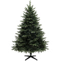 6ft Artificial Spruce Christmas Tree with 1696 Branch Tips and Foldable Steel Base - Green