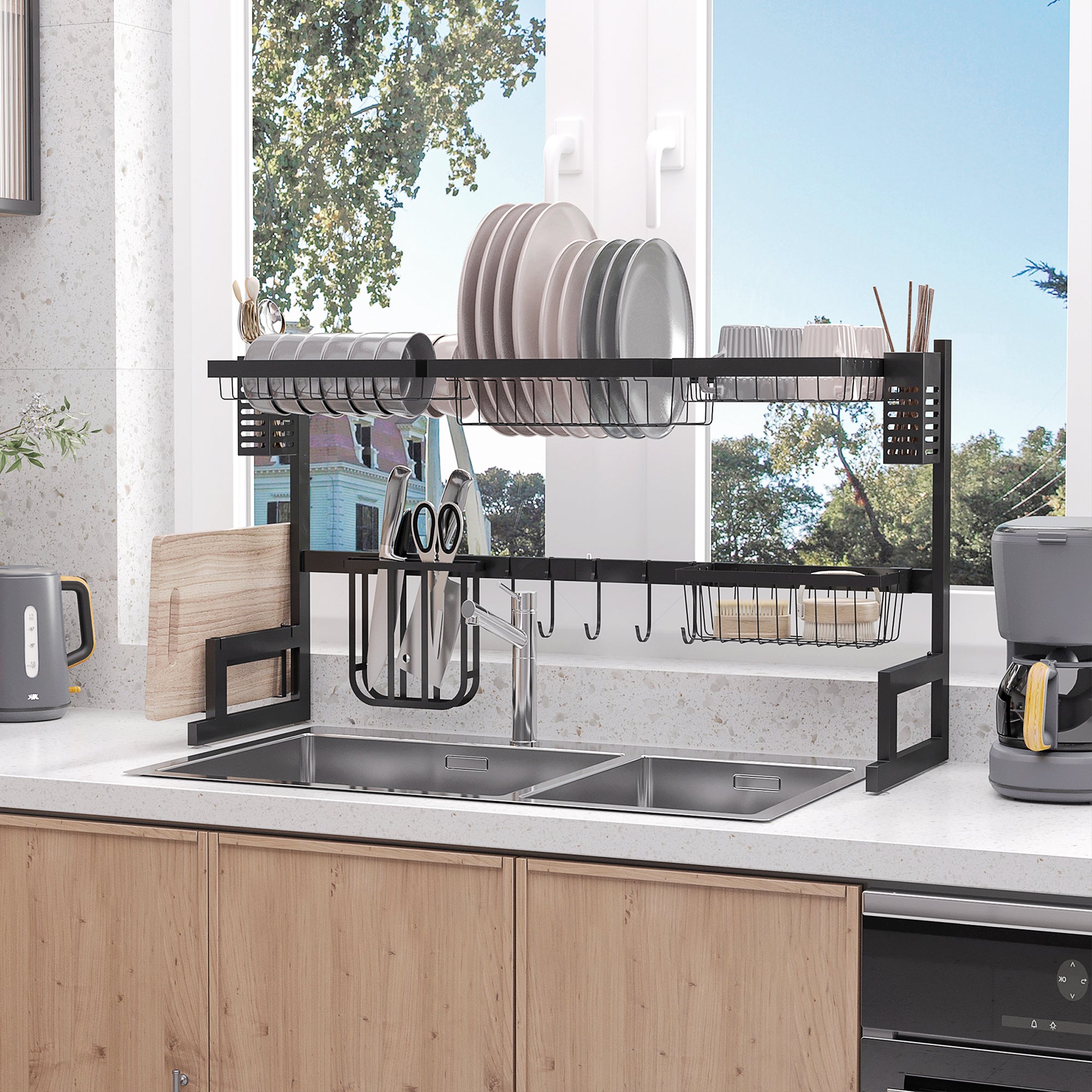 93cm Modular Over-Sink Drying Rack