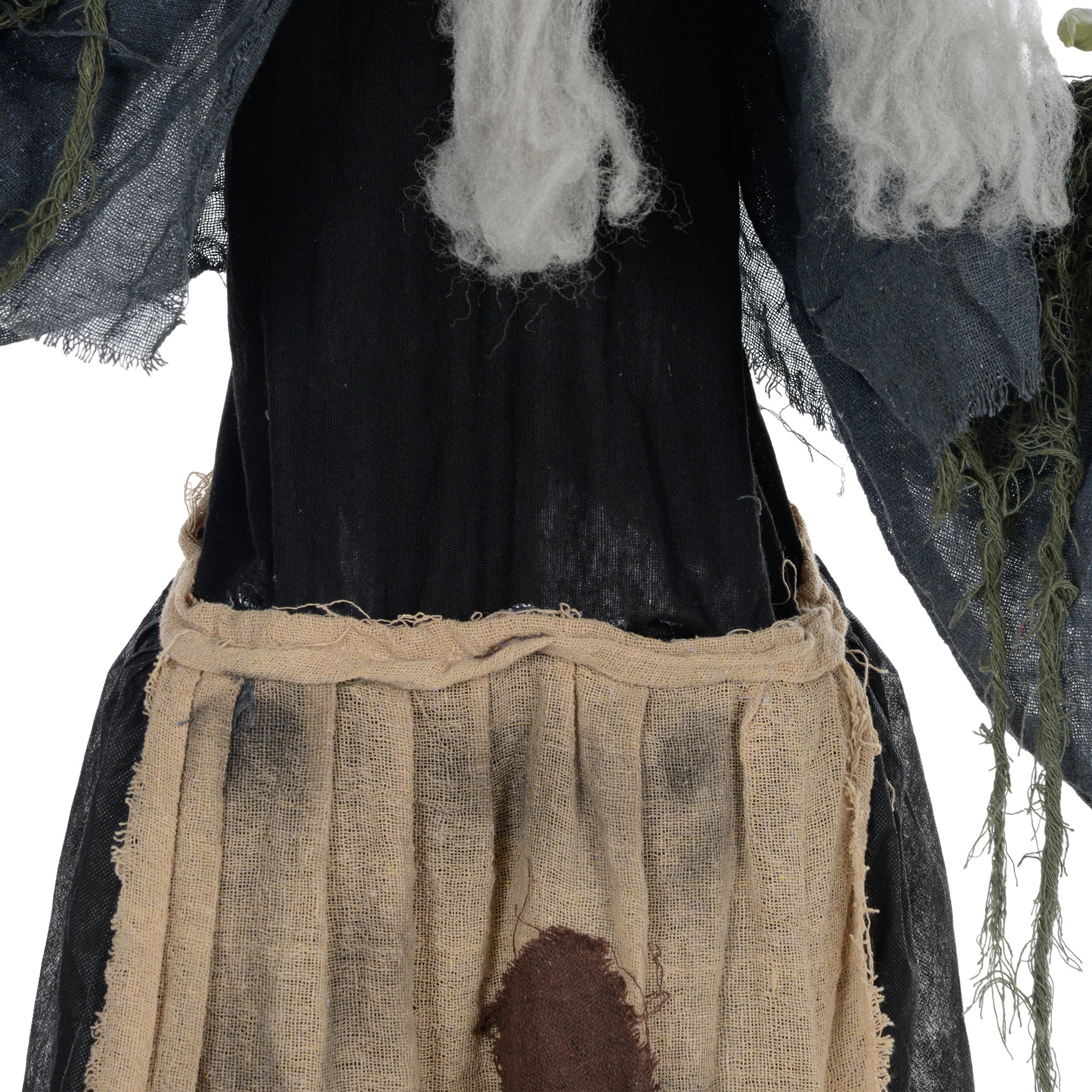 5'2" Hunchback Witch Halloween Animatronic, with Glowing Eyes