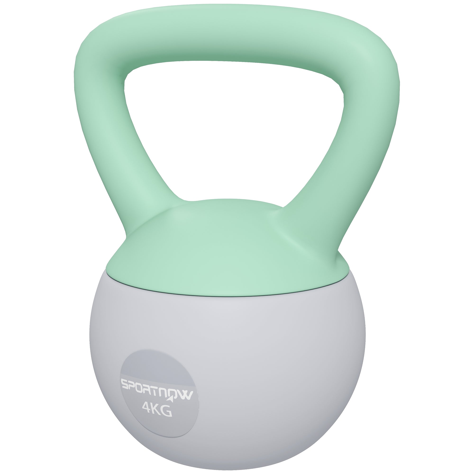 4KG Kettlebell, Soft Kettle Bell with Non-Slip Handle for Home Gym Weight Lifting and Strength Training