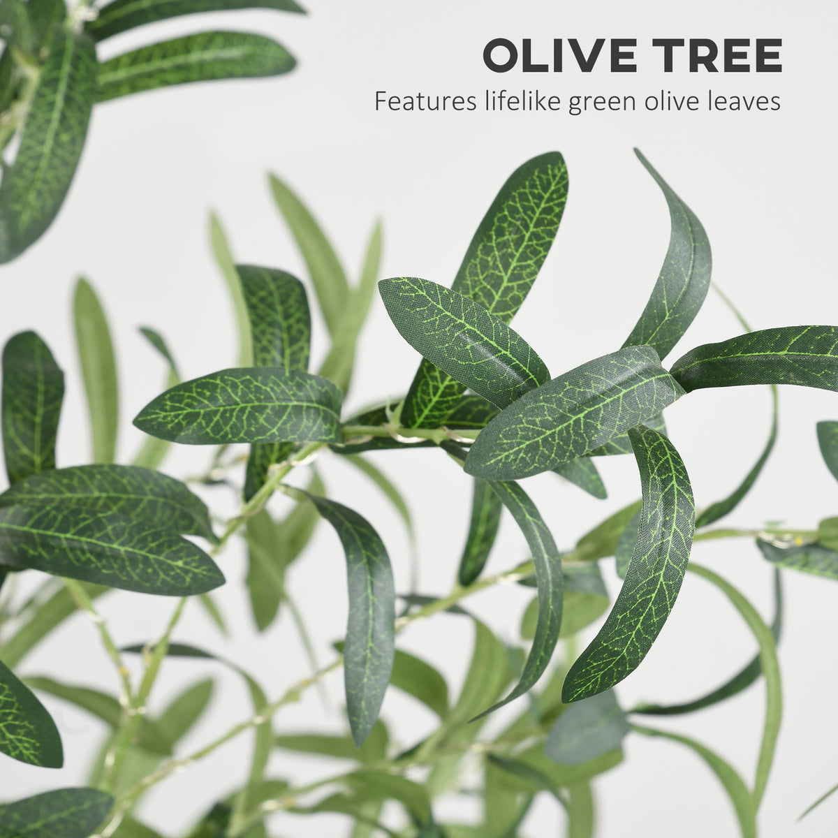 300 LED Decorative Artificial Olive Tree Light 180cm - Green