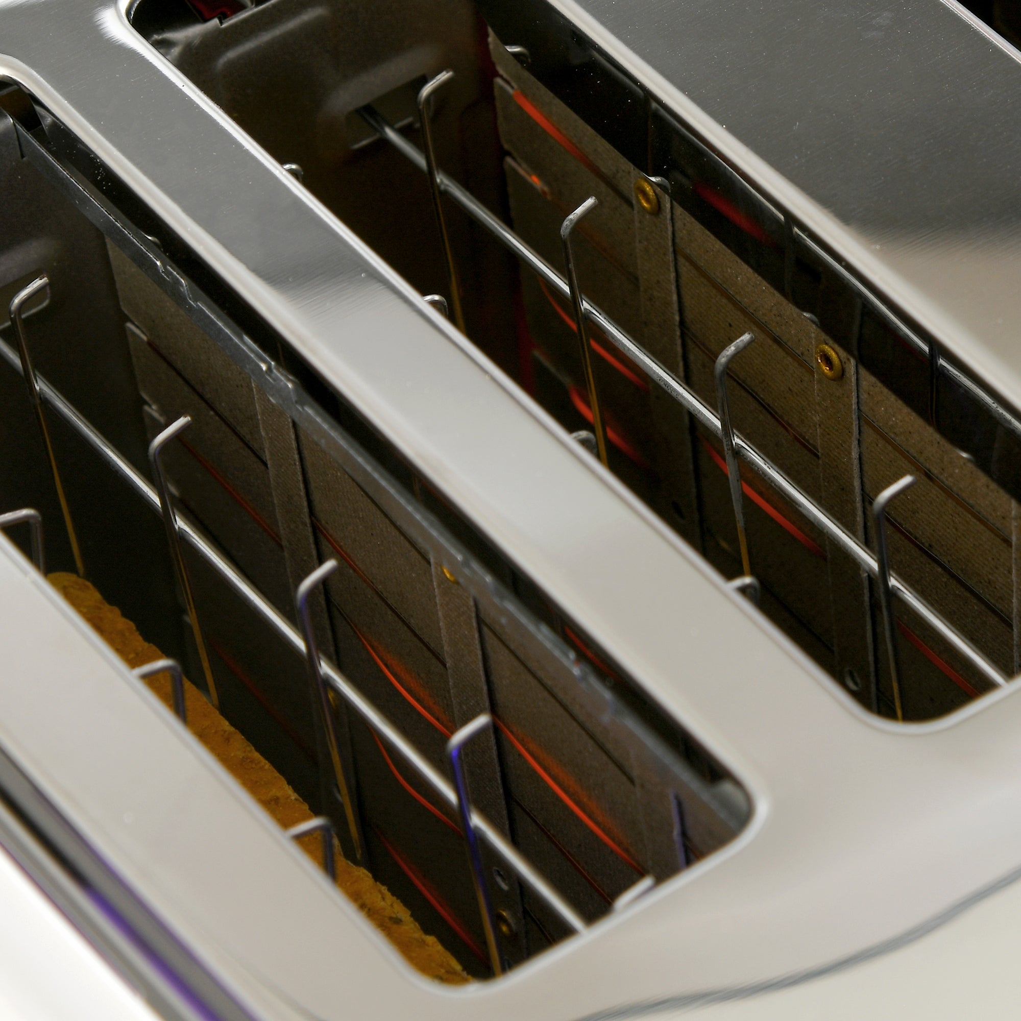 Four-Slice Honeycomb Toaster - White