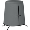 Egg Chair Protective Cover Weather Resistant Oxford Fabric - Grey