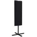 Garden Parasol Cover for 2-4m Patio Umbrella with Zipper and Rod, Φ60 x 160cm - Black
