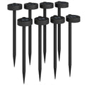 Solar Lights Outdoor Garden Stake 8 Pack Pathway Lighting, Solar Stake Lights with Auto On/Off LED, IP44 Waterproof Plastic Outdoor Garden Lighting for Path, Patio and Landscape