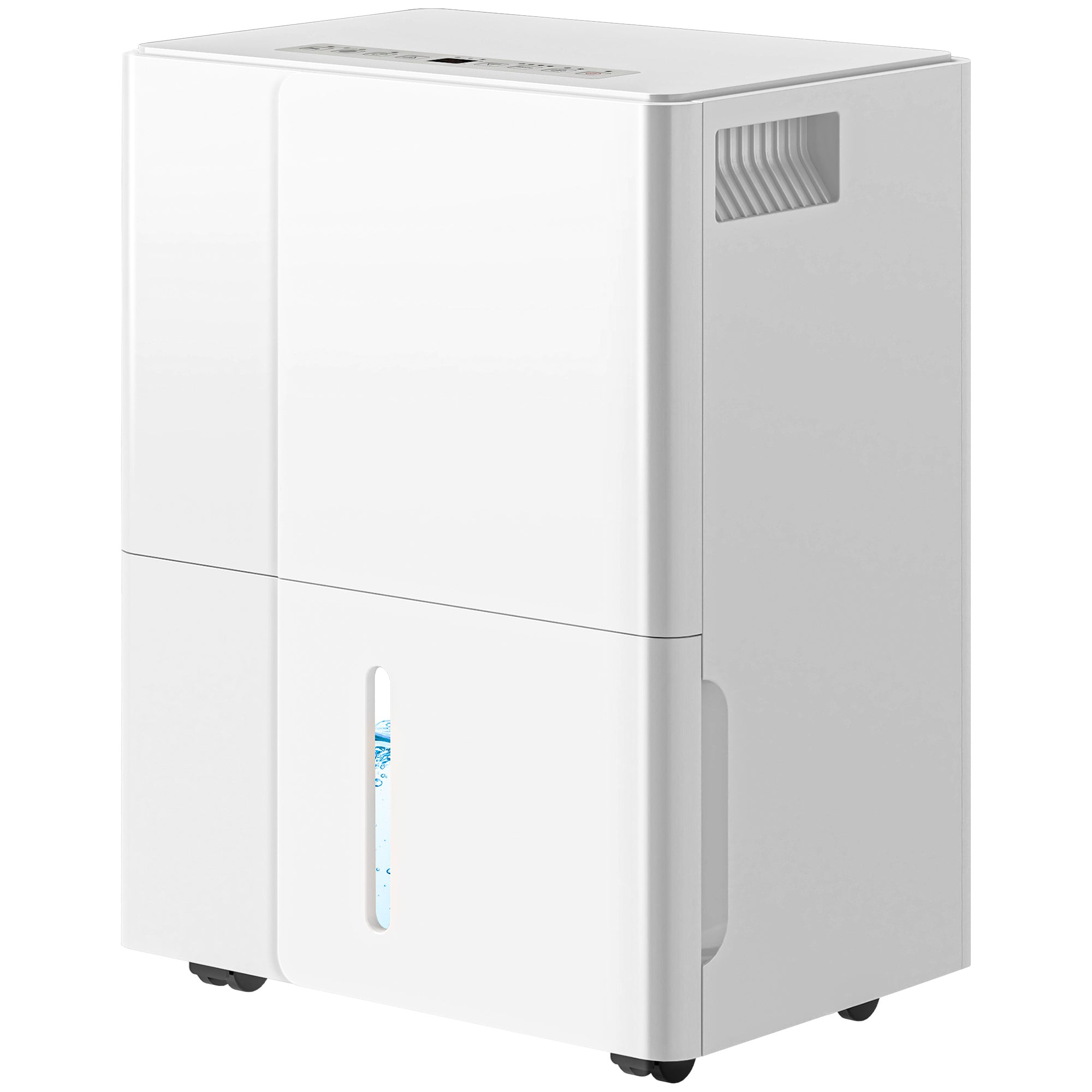 30L Dehumidifier for Clothes Drying with Timer and Filter - White