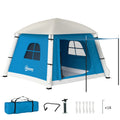 Inflatable Camping Tent for Two with Easy Setup - Light Blue