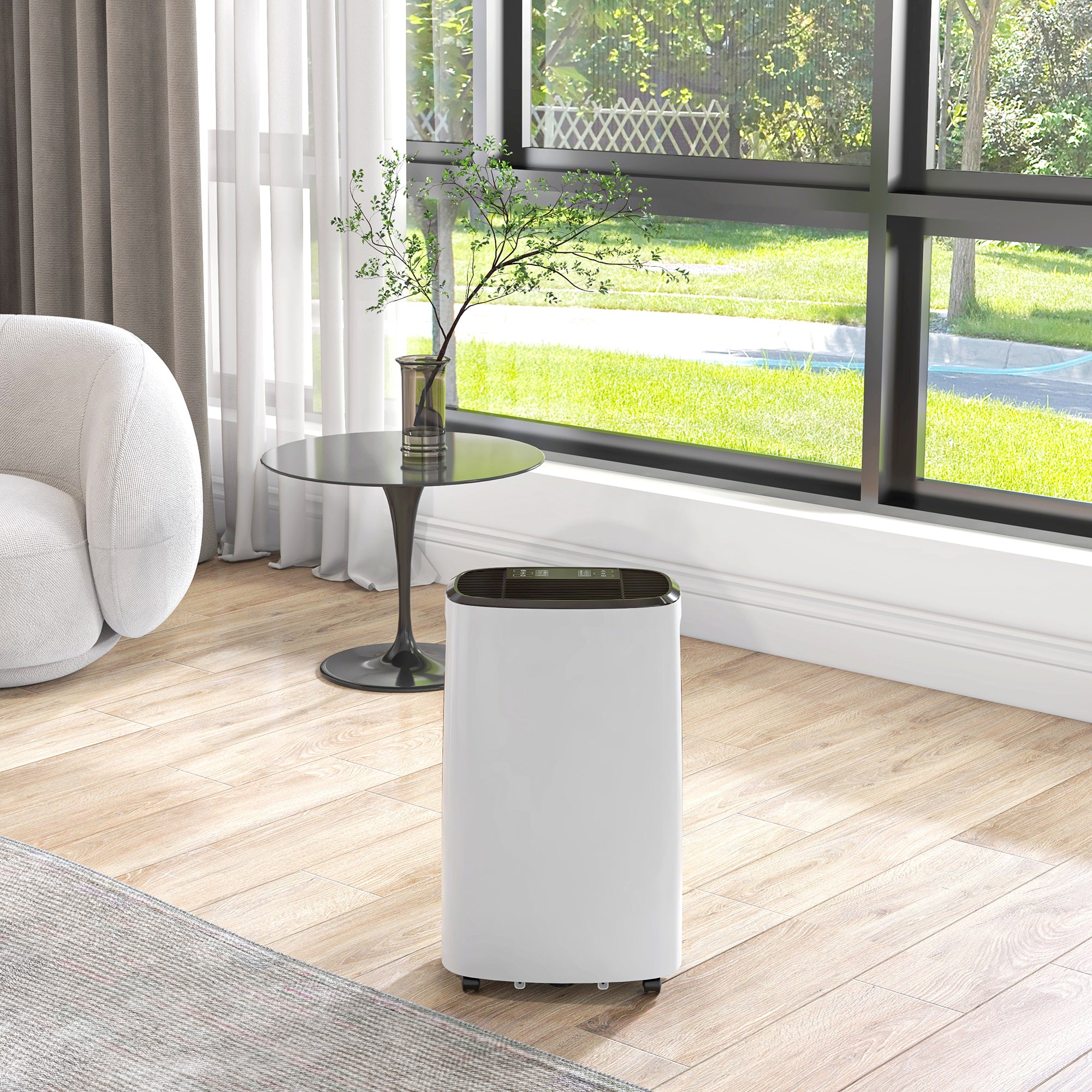 16l/Day Dehumidifier, with Washable Filter and Timer - White