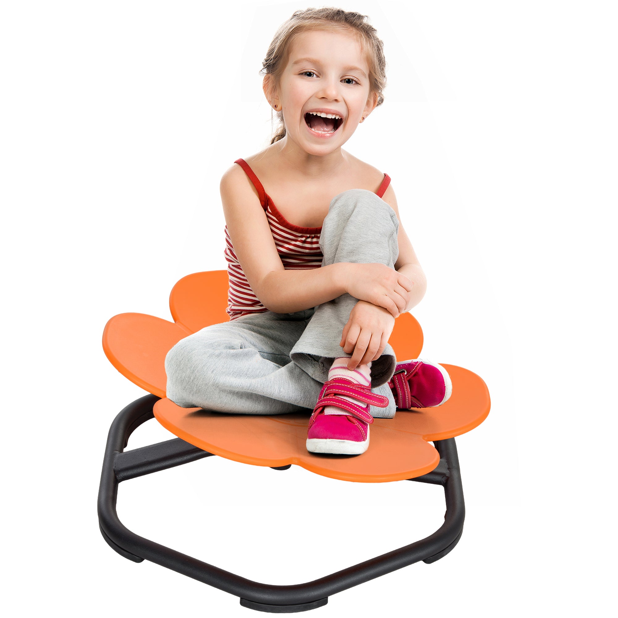 Sensory Spinning Chair for Autism Kids Coordination & Balance, Orange