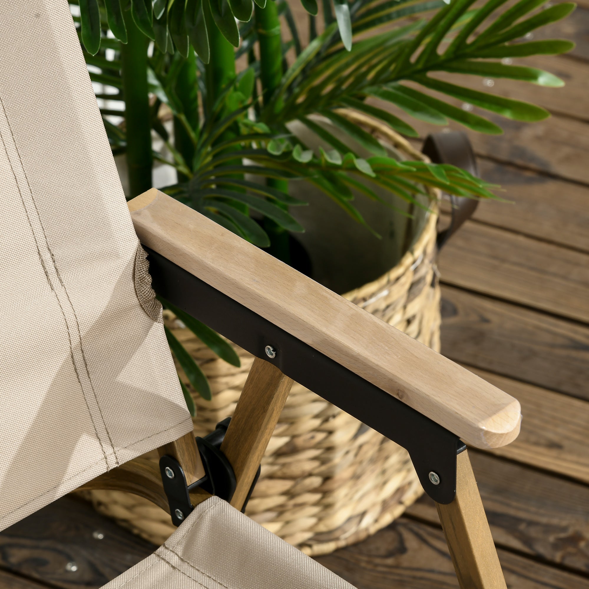 Lightweight Folding Camping Chair for Adults - Khaki
