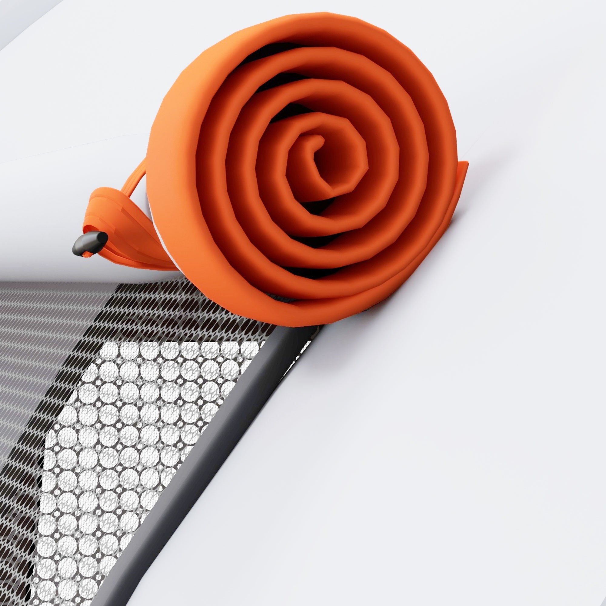 Spacious 3000mm Waterproof Family Camping Tent for 6 - Cream and Orange