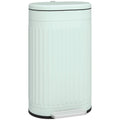 30L Metal Kitchen Bin with Soft-Close Lid - Light Green