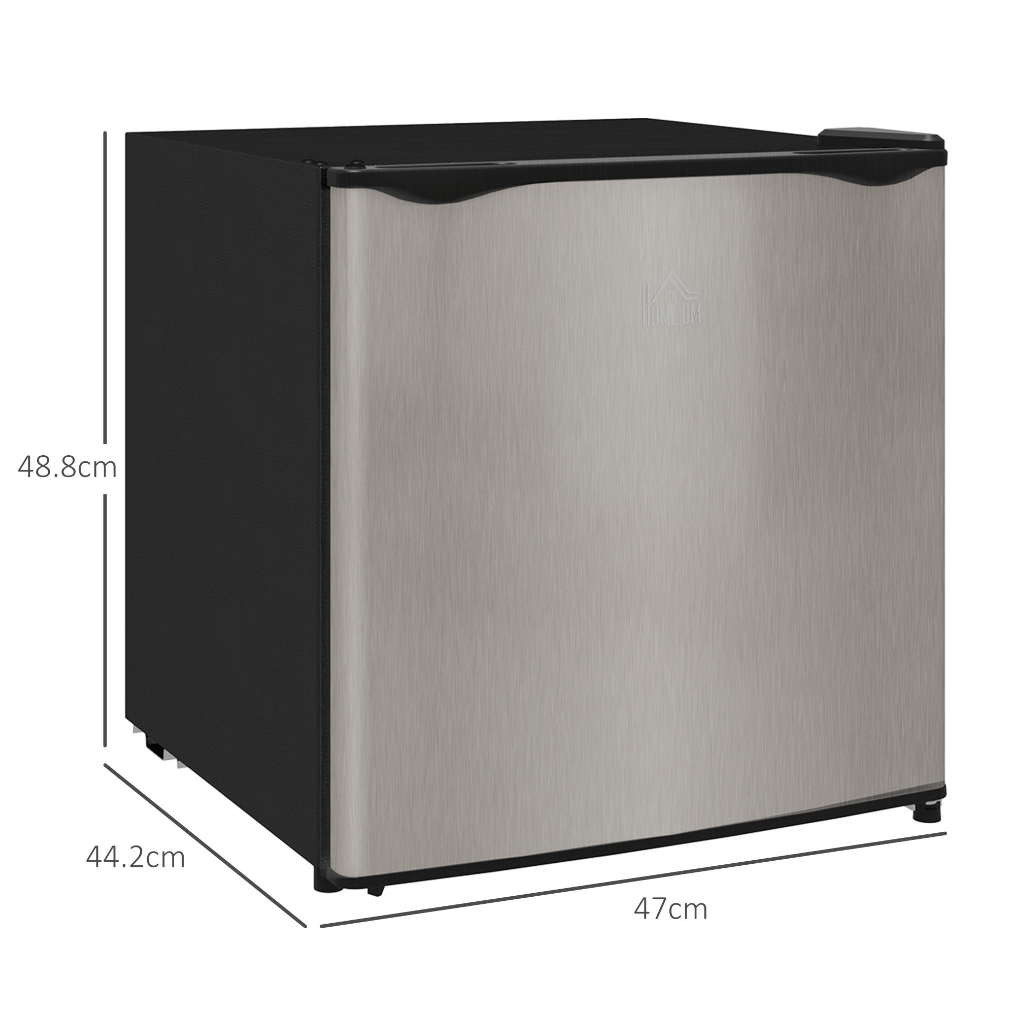 35L Mini Freezer, -24℃ to -14℃ Temperature - Silver Tone
