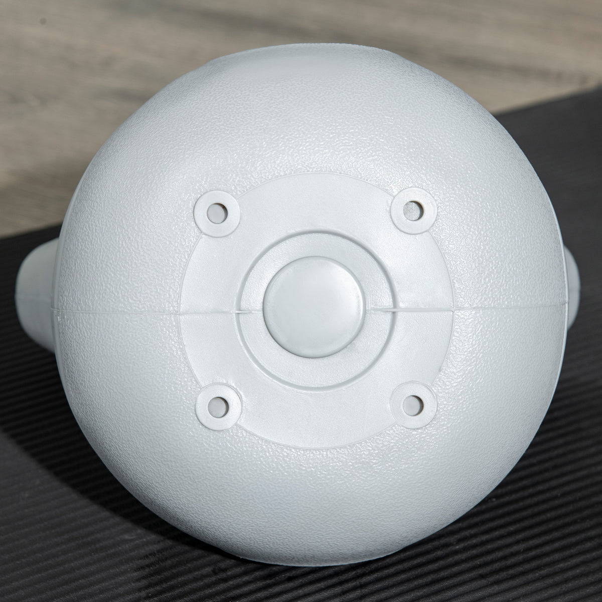 Kettlebell, 16kg Kettle Bells with Handle for Home Gym Weight Lifting and Strength Training, Green and Grey