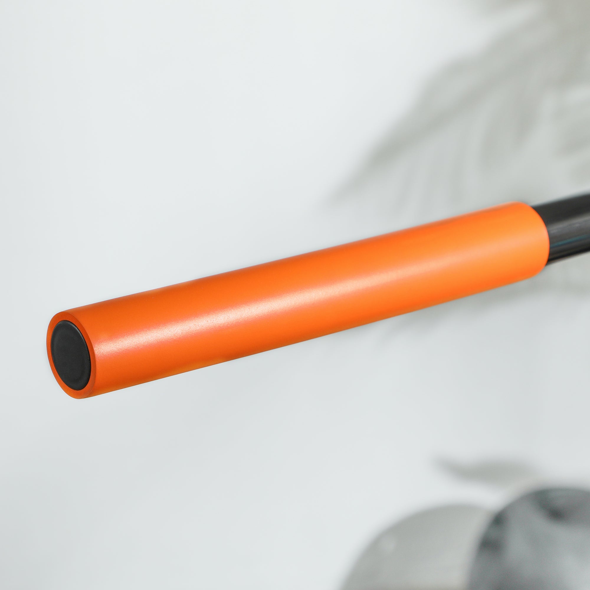 40" Fitness Trampoline with Adjustable Handle, Rebounder Trampoline Mini Jumper for Indoor Exercise Workout, Support Up to 100kg, Orange