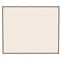 Sun Shade Sail UV Protection Canopy with Stainless Steel Eyelets for Patio Garden 3 x 3.6 m Beige