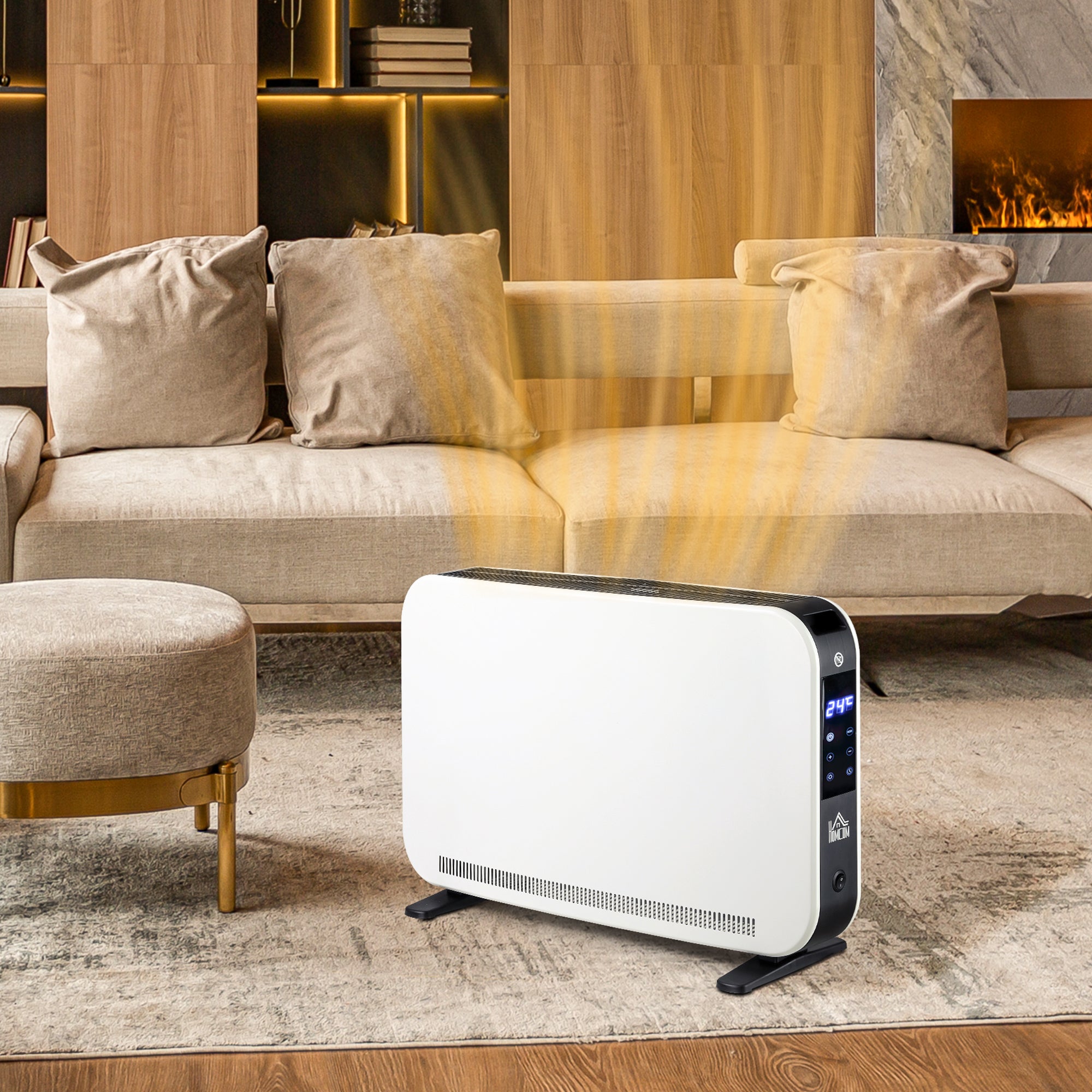 Three-Mode Modern Slimline Heater, 7-35„ƒ Temperature
