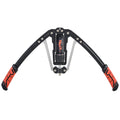Twister Adjustable Hydraulic Arm Exerciser 22-440lbs for Strength Training - Black Red