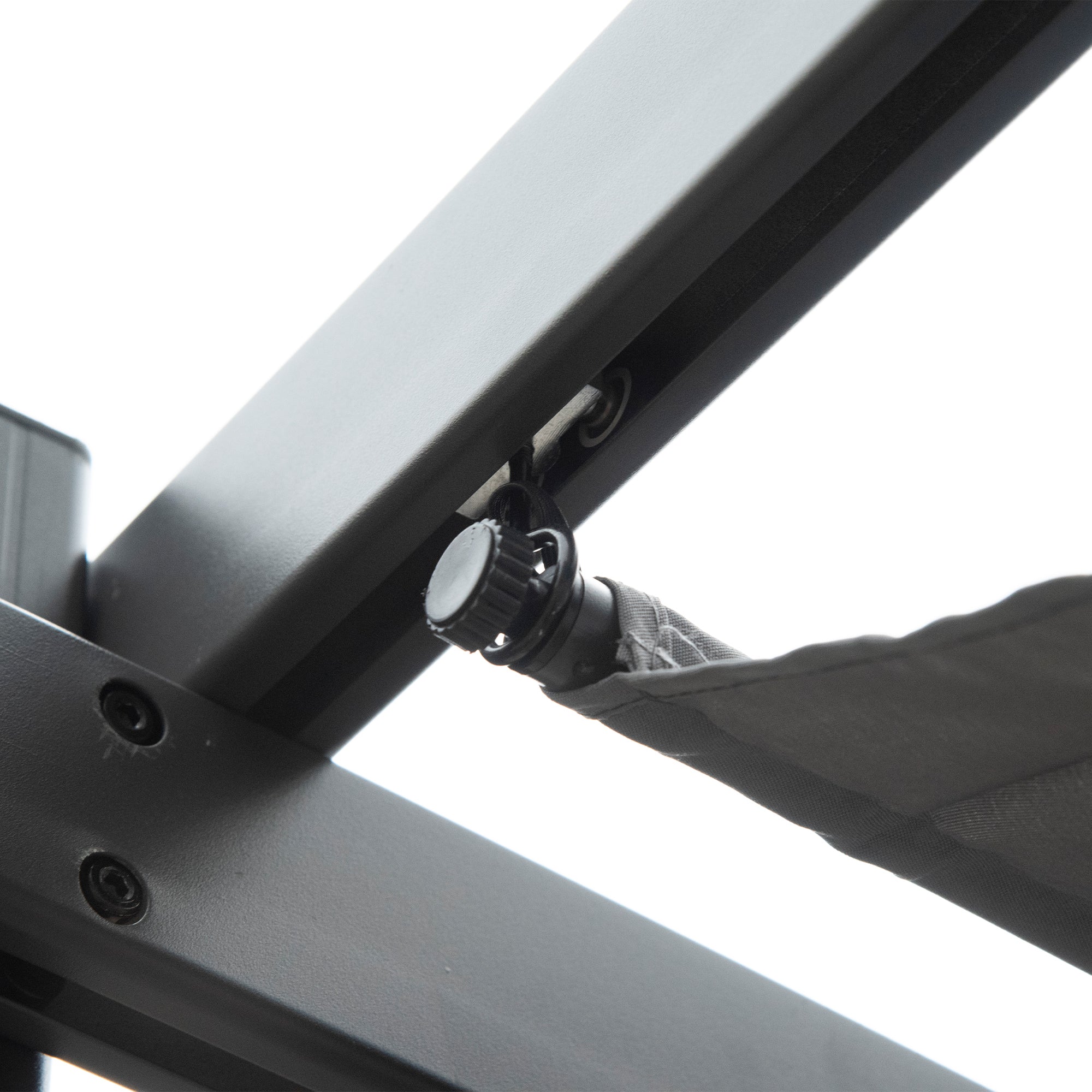 3 x 3 Metre Aluminium Gazebo with Retractable Roof - Grey