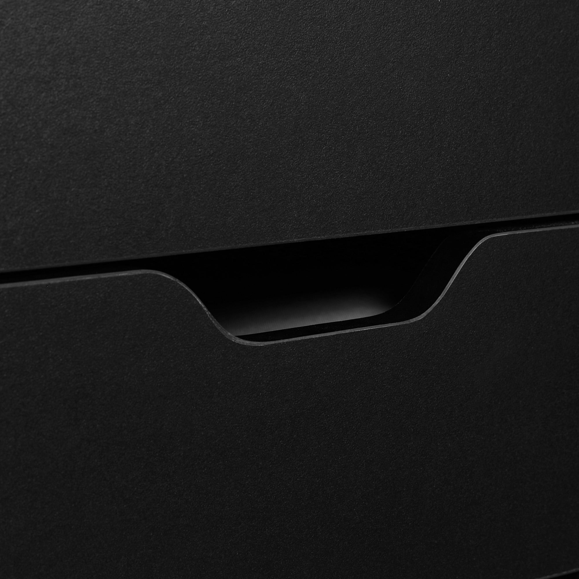 Vertical Filing Cabinet, 7-drawer File Cabinet, Mobile Office Cabinet on Wheels for Study, Home Office, Black