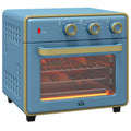 20L Mini Electric Oven with 7 Cooking Functions - Blue