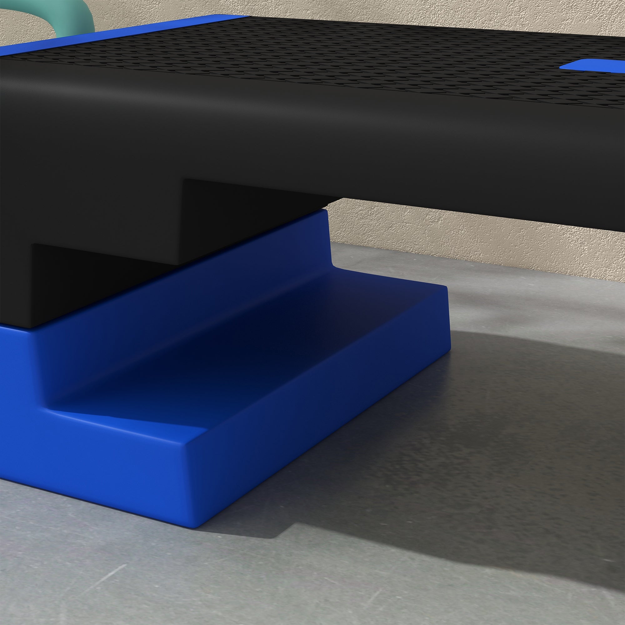 15cm/20cm/25cm Exercise Stepper for Home Workout, Aerobic Step Platform - Blue