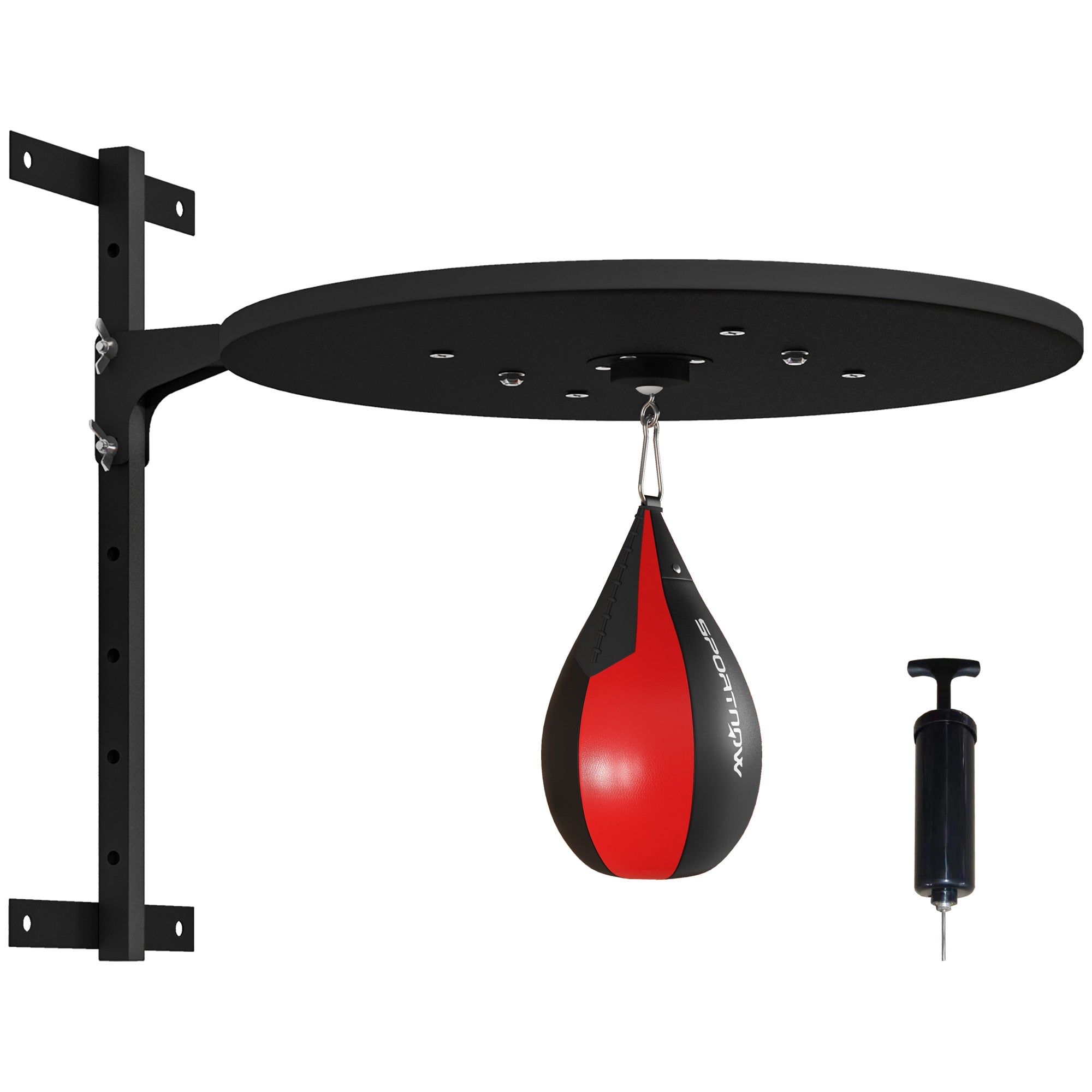 Wall Mounted Speed Bag Platform, Height Adjustable Punching Bag, Training Kit