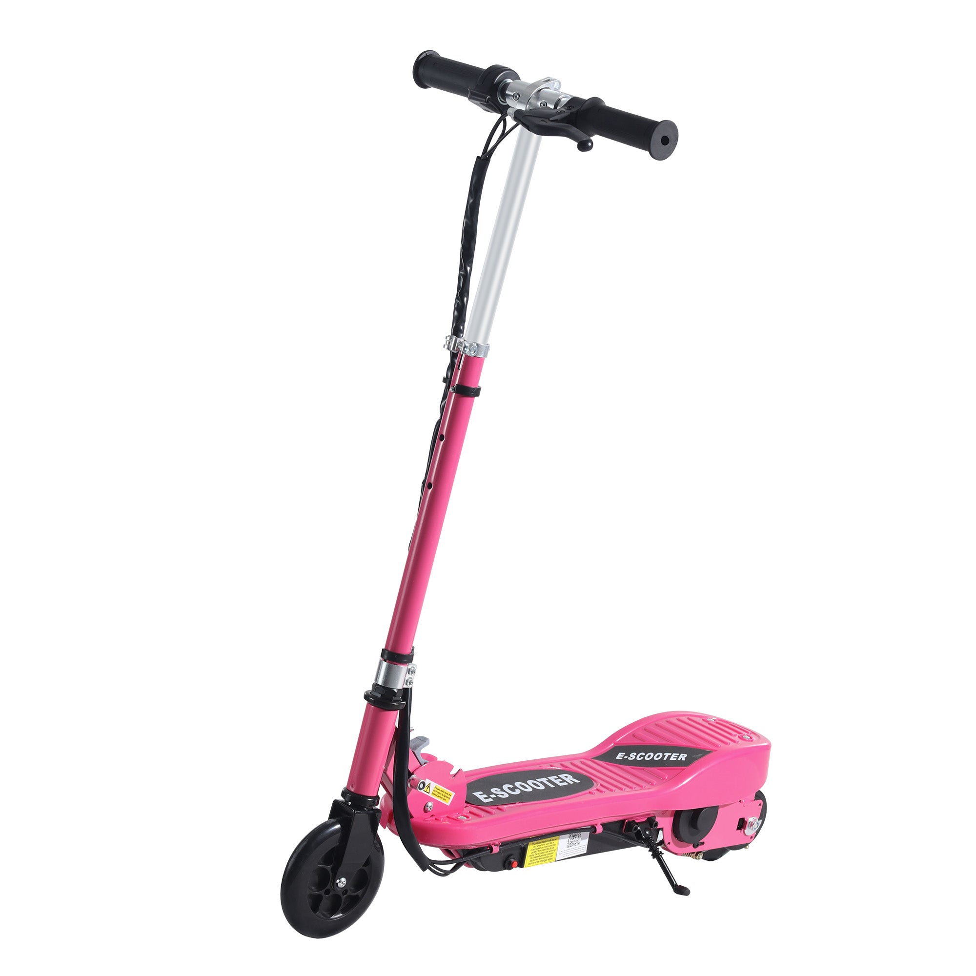 Folding Electric Kids Scooter Ride on Age 7-14, Pink