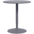 Two-Person Minimalistic Dining Table 75H x 70cm - Grey