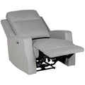 150° Electric Reclining Chair with USB Port and Footrest - Grey