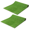 Artificial Grass Turf Low Maintenance Realistic Lawn Pet Turf with Drain Holes for Garden 1m x 4m Green