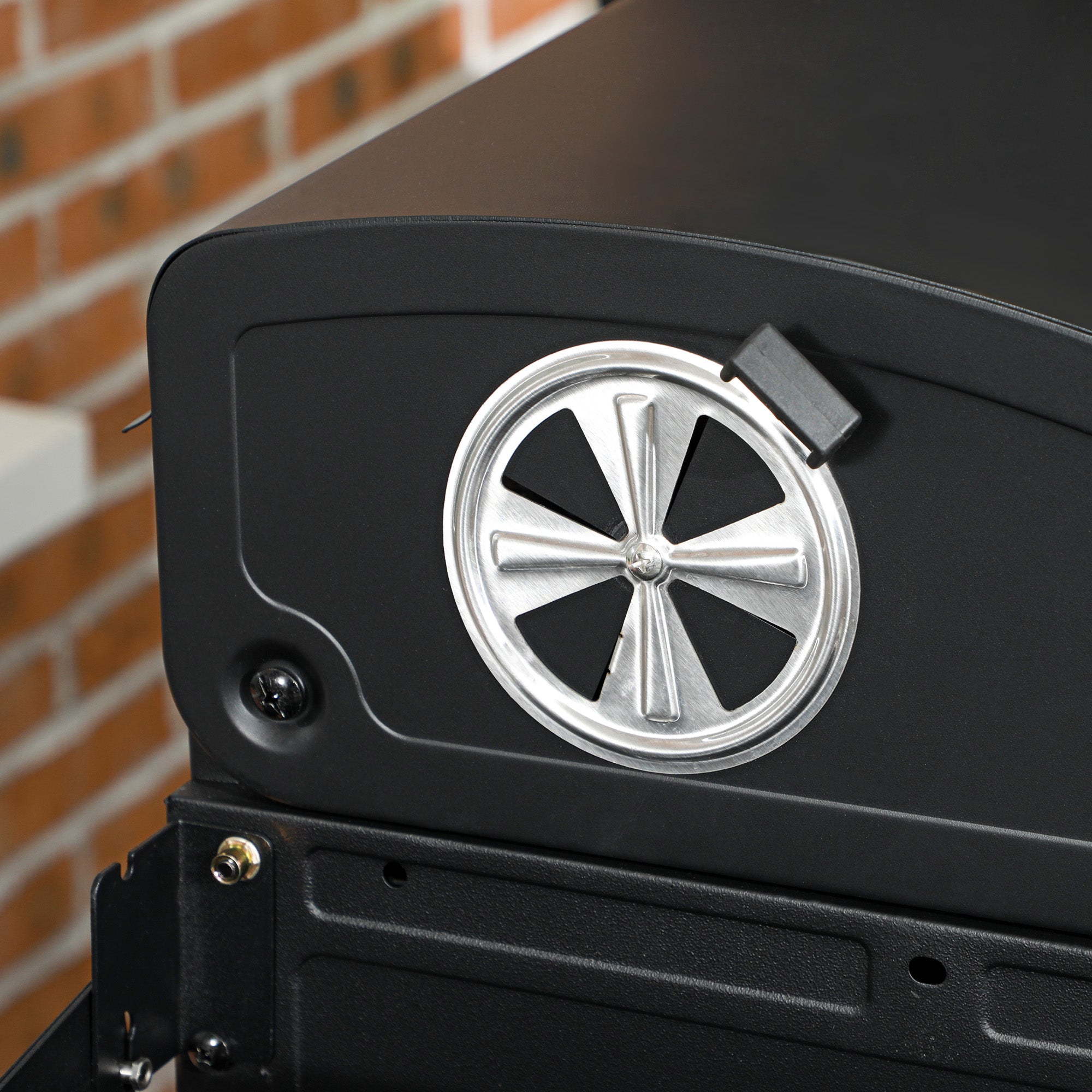 Dual Fuel BBQ Grill - Black