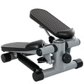 Mini Stepper, Compact Step Machine Exerciser for Home Workouts, with Resistance Bands, LCD Monitor, Non-Slip Pedals