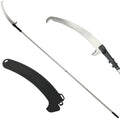Manual Pole Saw, 1.8-2.9 m Extendable Tree Pruner, Tree Lopper Long Reach Telescopic with Extendable Handle & 40 cm Saw for Tree Trimming
