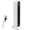 2000W Ceramic Electric Heater with Fan, Timer, Oscillation - White