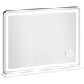 Vanity Mirror with Lights, Dimmable Makeup Mirror with Adjustable Colour Temperature, RGB Light, Bluetooth Speaker White