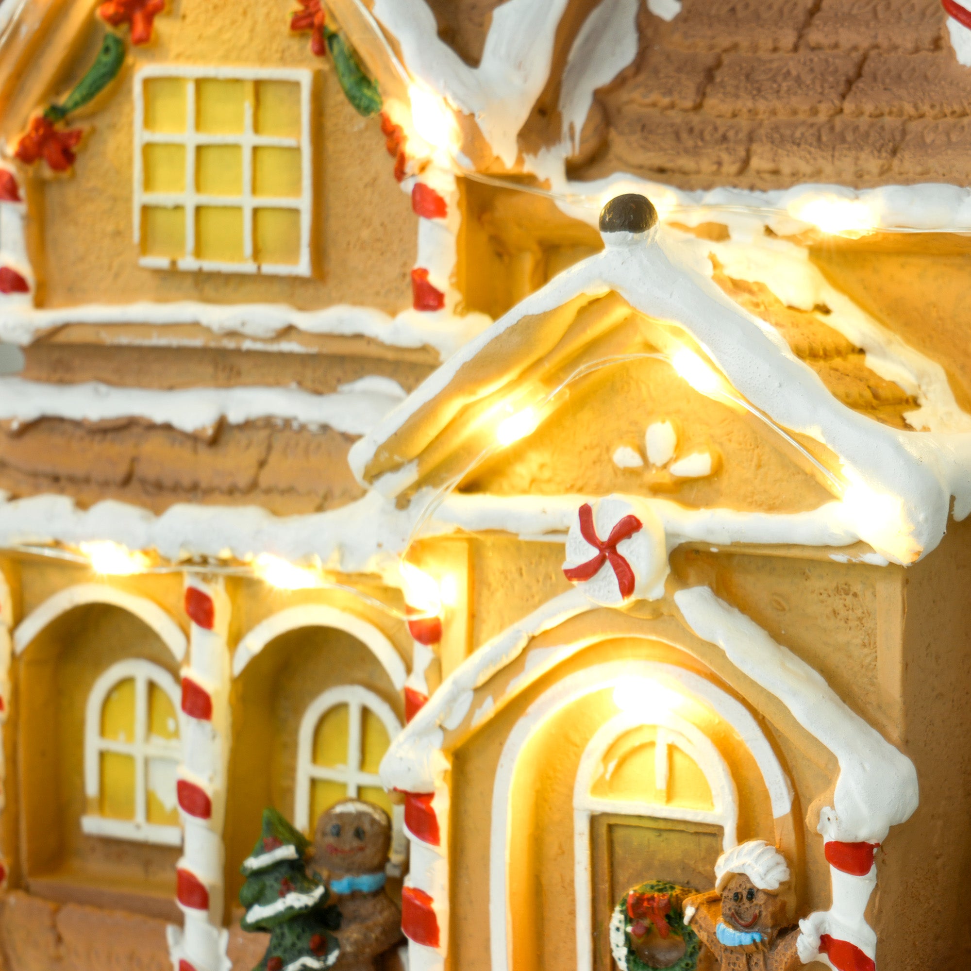 Gingerbread House Light & Music Christmas Decoration