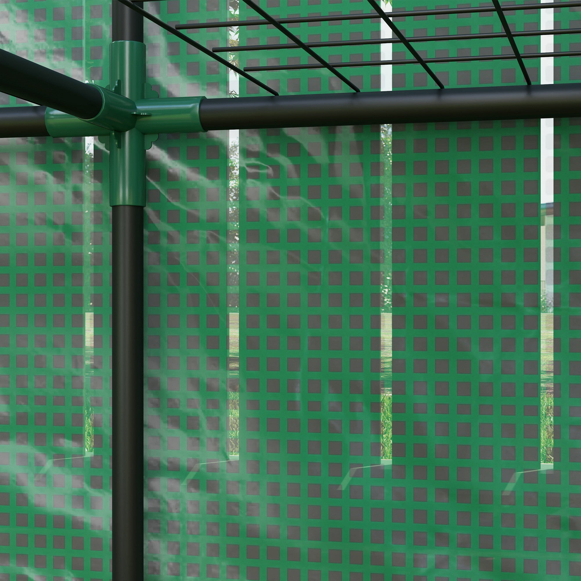 Three-Tier Mini Greenhouse - Green