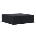 600D Oxford Waterproof Garden Sofa Cover Set 225x210x70cm - Black