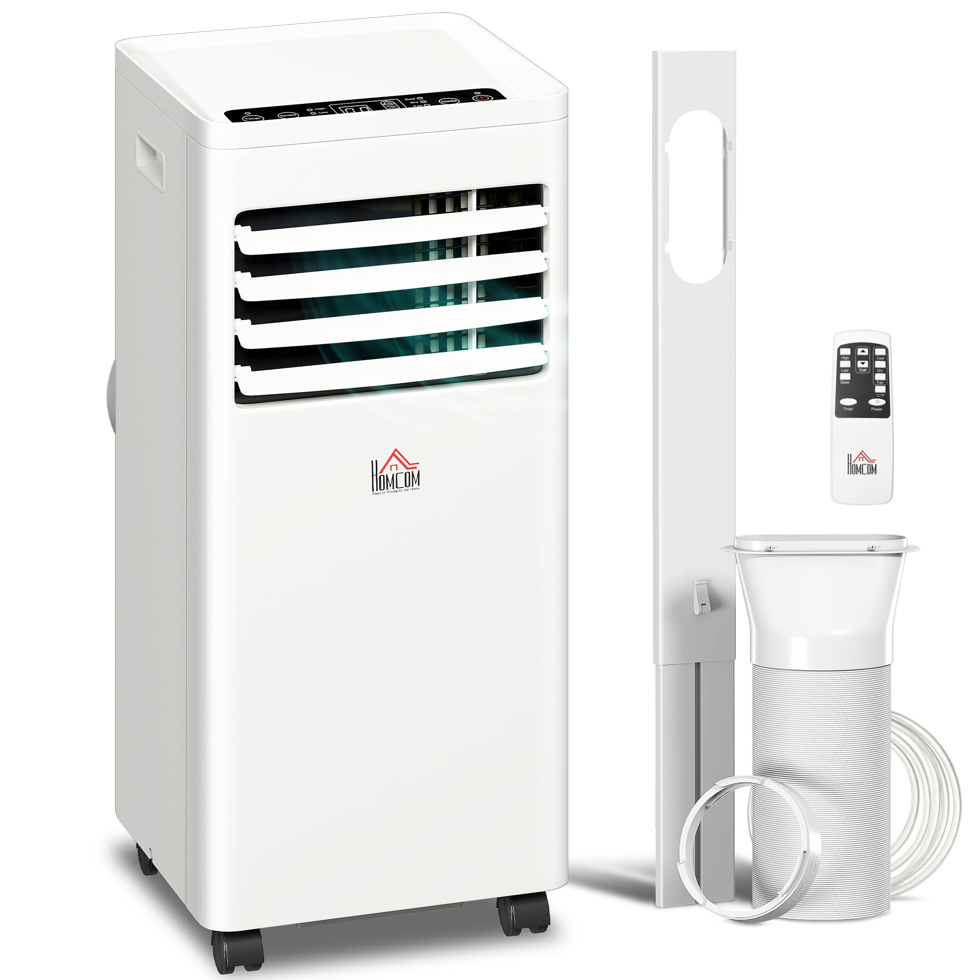 Portable Air Conditioner 9000 BTU, Air Conditioning Unit with Digital Display for Room up to 28㎡