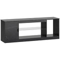 TV Stand Cabinet, Marble Effect TV Unit for up to 55